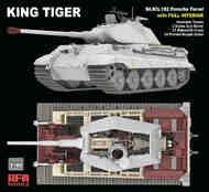 Sd.Kfz.182 King Tiger Porsche with 2-ton Makeshift Crane [Full Interior] #RFM5165