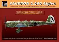 Caudron C.600 'Spanish Civil War' Resin+PE+decal #SBS4001