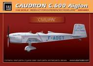Caudron C.600 'Civilian' Resin+PE+decal #SBS4003