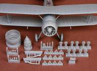Gloster Gladiator Mk.I/Mk.II engine & cowling set #SBS48057