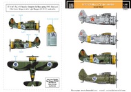 Polikarpov I-153 Chaika Finnish AF WW2 #SBSD48003