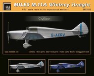  SBS Model  1/72 Miles M.11A Whitney Straight 'Civilian' G-AERV SBSK7033