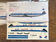  S & M Models  1/96 Air Inter for The Glencoe Vickers Viscount 400 (MB) SSM96-045