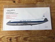  S & M Models  1/96 Silver City G-ARER Vickers Viscount 700 (MB) SSM96-046