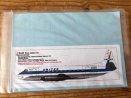  S & M Models  1/96 UNITED N7457 Vickers Viscount 700 (MB) SSM96-112