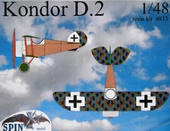  SPIN Models  1/48 Kondor D.2 (with decals) SPIN4813