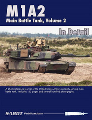  Sabot Publications  Books M1A2 Abrams Main Battle Tank Volume 2 In Detail SAB005