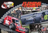 Fleming Family Racing 40 Years of Winning Asphalt Modified Race Car (2 in 1) (Ltd Edition) #SJM104016