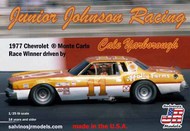  Salvinos Jr Models  1/25 Junior Johnson Racing Cale Yarborough #11 Chevrolet Monte Carlo 1977 Winston Cup Winner Race Car SJM1977