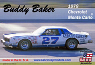 Buddy Baker 1978 Chevrolet Monte Carlo Race Car #SJM19780