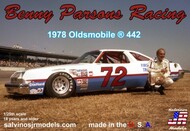  Salvinos Jr Models  1/25 Benny Parsons Racing #72 1978 Oldsmobile 442 Race Car SJM19782
