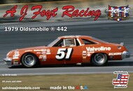  Salvinos Jr Models  1/25 AJ Foyt Racing #51 1979 Oldsmobile 442 Race Car SJM19792