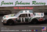  Salvinos Jr Models  1/24 Junior Johnson Racing Darrell Waltrip #11 1981 Buick Regal Race Car SJM19815