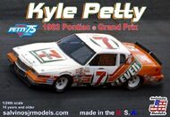  Salvinos Jr Models  1/24 Kyle Petty #7 1983 Pontiac Grand Prix Race Car SJM19835