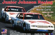  Salvinos Jr Models  1/24 Junior Johnson Racing Darrel Waltrip #11/Neil Bonnett #12 1984 Chevrolet Monte Carlo Race Car SJM19842