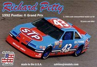  Salvinos Jr Models  1/25 Richard Petty #43 Pontiac Grand Prix 1992 Last Race Atlanta Race Car SJM1992