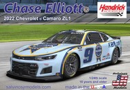  Salvinos Jr Models  1/24 Chase Elliott 2022 NASCAR Next Gen Chevrolet Camaro ZL1 Race Car SJM2022CEK