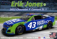  Salvinos Jr Models  1/24 Erik Jones 2022 NASCAR Next Gen Chevrolet Camaro ZL1 Race Car (Primary Livery) (Ltd Prod) SJM2022EJP