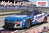 Kyle Larson 2022 NASCAR Next Gen Chevrolet Camaro ZL1 Race Car (Patriotic) (Ltd Prod) #SJM2022KLC