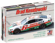 Brad Keslowski 2023 NASCAR Ford Mustang Race Car (Castrol GTX) (Ltd Prod) #SJM2023BK