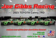Joe Gibbs Racing Multi Drivers 2023 NASCAR Toyota Camry TRD Race Car (Interstate Batteries) (Ltd Prod) #SJM2023IB