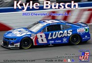 Kyle Busch 2023 NASCAR Chevrolet Camaro ZL1 Race Car (Lucas Oil) (Ltd Prod) #SJM2023KBL