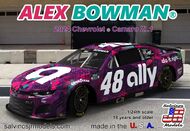  Salvinos Jr Models  1/24 Alex Bowman 2024 NASCAR Chevrolet Camaro ZL1 Race Car (Primary Livery) (Ltd Prod) SJM2024ABP