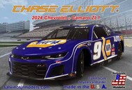  Salvinos Jr Models  1/24 1/24 Chase Elliott 2024 NASCAR Chevrolet Camaro ZL1 Race Car (Primary Livery) (Ltd Prod) SJM2024CEP