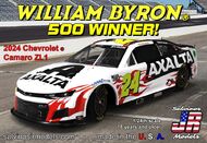  Salvinos Jr Models  1/24 Willam Byron 2024 NASCAR Chevrolet Camaro ZL1 Daytona 500 Winner Race Car (Ltd Prod) SJM2024WBD