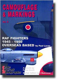 Scale Aircraft Modelling  Books RAF Fighters 1945-50 Overseas Based SAM05