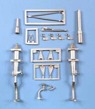  Scale Aircraft Conversions  1/35 Sikorsky CH-54A Tarhe Landing Gear OUT OF STOCK IN US, HIGHER PRICED SOURCED IN EUROPE SCV35010