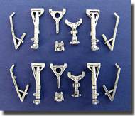  Scale Aircraft Conversions  1/144 Boeing 737-800 Landing Gear (2 sets) (for Revell Kit) SCV14403