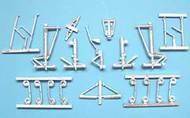  Scale Aircraft Conversions  1/144 Boeing 747-800 Landing Gear (for Zvezda Kit) SCV14406
