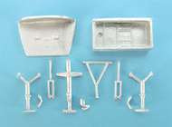  Scale Aircraft Conversions  1/144 C-124 Globemaster Landing Gear (for Roden Kit) SCV14407