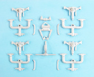  Scale Aircraft Conversions  1/144 C-5B Galaxy Landing Gear (for Roden Kit) SCV14427
