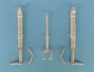  Scale Aircraft Conversions  1/24 Bf.109 Landing Gear (for Trumpeter Kit) SCV24005