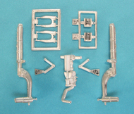  Scale Aircraft Conversions  1/24 P-51D Mustang Landing Gear (for Trumpeter Kit) SCV24006