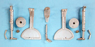  Scale Aircraft Conversions  1/24 Bf.109E Landing Gear (AFX kit) SCV24011