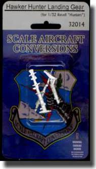  Scale Aircraft Conversions  1/32 Hawker Hunter Landing Gear (for Revell Kit) SCV32014