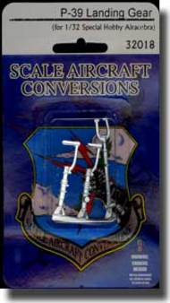  Scale Aircraft Conversions  1/32 P-39 Airacobra Landing Gear (SpHob) SCV32018