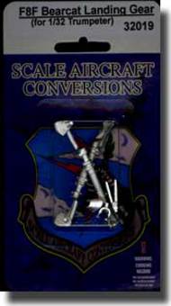  Scale Aircraft Conversions  1/32 F8F Bearcat Landing Gear (for Trumpeter Kit) SCV32019