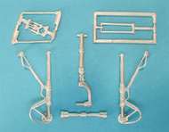  Scale Aircraft Conversions  1/32 P-38 Lightning Landing Gear (for Revell Kit) SCV32083