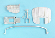  Scale Aircraft Conversions  1/32 O-2A Skymaster Landing Gear & Nose Ballast (for Roden Kit) SCV32128