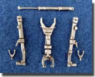  Scale Aircraft Conversions  1/48 Mirage lll  Landing Gear (for Eduard Kit) SCV48053