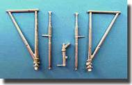  Scale Aircraft Conversions  1/48 PC-6/AU-23A Landing Gear (for Roden Kit) SCV48144