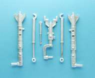  Scale Aircraft Conversions  1/48 FC-1/JF-17 Landing Gear (for Trumpeter Kit) SCV48204