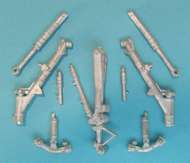  Scale Aircraft Conversions  1/48 Mirage F.1 Landing Gear (for Great Wall Hobby Kit) SCV48219