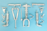  Scale Aircraft Conversions  1/48 A-3 Skywarrior Landing Gear (for Trumpeter Kit) SCV48230