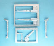  Scale Aircraft Conversions  1/48 Spitfire Mk.I/V Landing Gear (AX)  for 2014 mold SCV48282