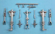  Scale Aircraft Conversions  1/48 J-20 Mighty Dragon Landing Gear (TRP kit) SCV48388